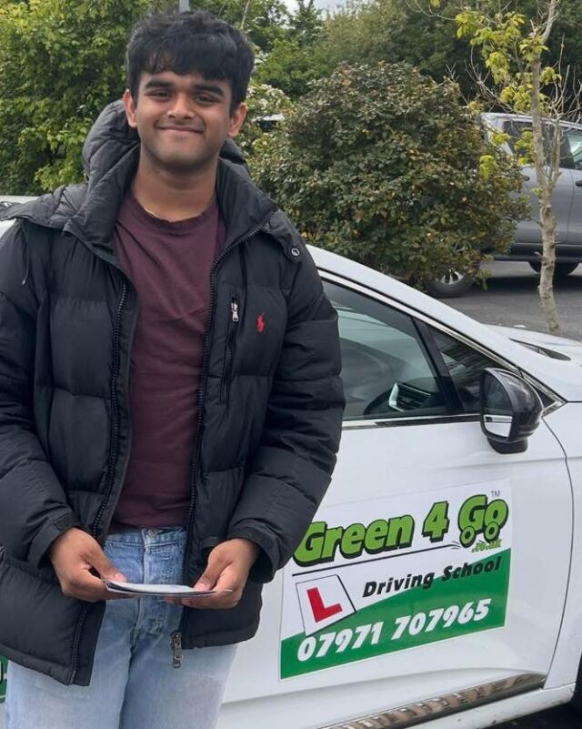 A fantastic drive from Theo of Exeter, was the first pupil of mine to get into the winner’s enclosure for my new driving school, and fellow colleagues with the score nobody wants, just 1 df.Exeter’s driving conditions never make it easy to pass, but he rose to the occasion, ( I was asked to sit in today) , so I can verify his professionalism.First time I’ve taught a pupil and both parents !!Theo’s almost faultless drive continues a long series of successful drivers, the last 12 tests accruing only 13 faults between them .Promise me Theo , stay safe out there on those roads and thank you for learning with me, Roger